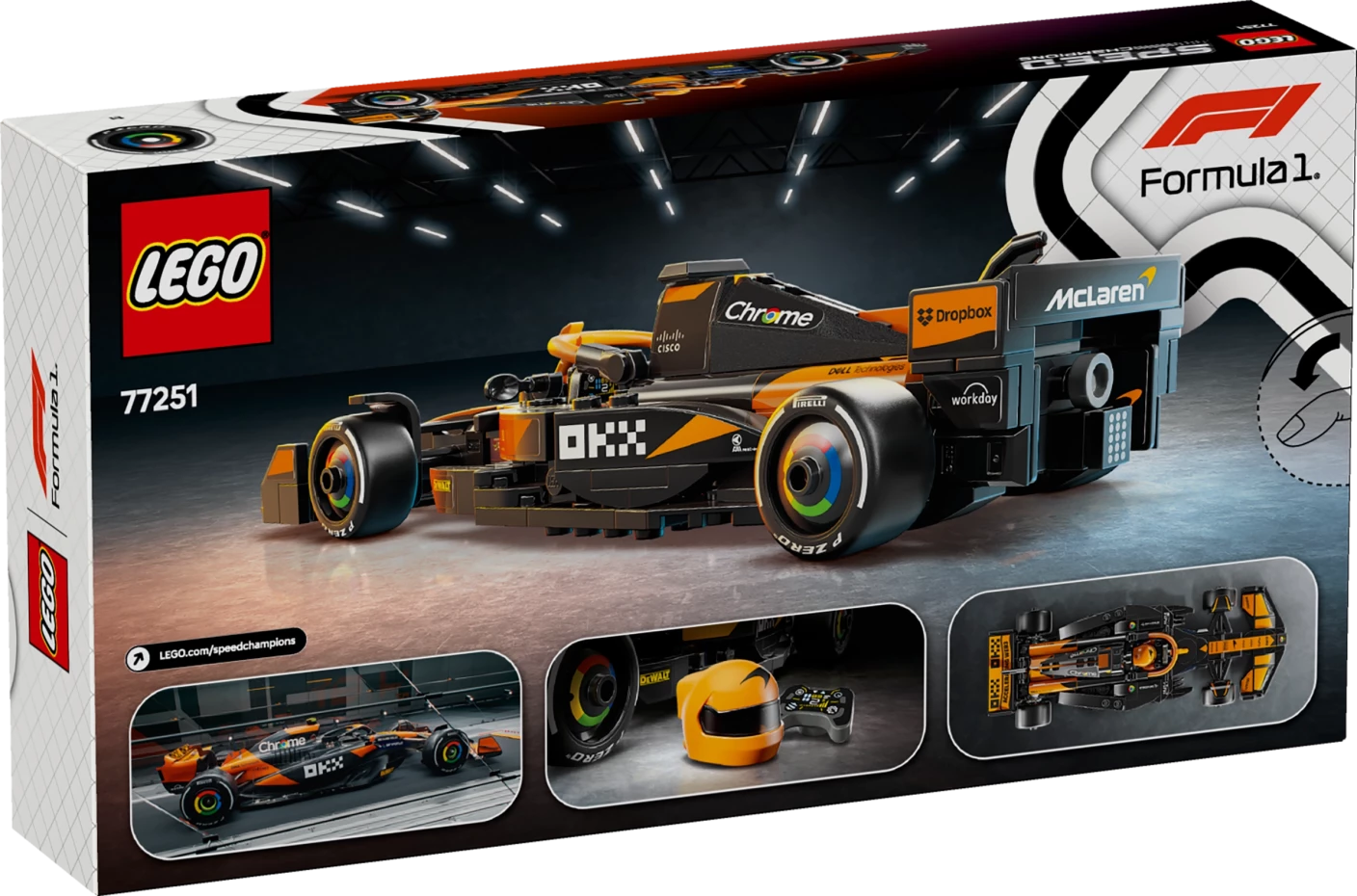 McLaren F1® Team MCL38 racewagen