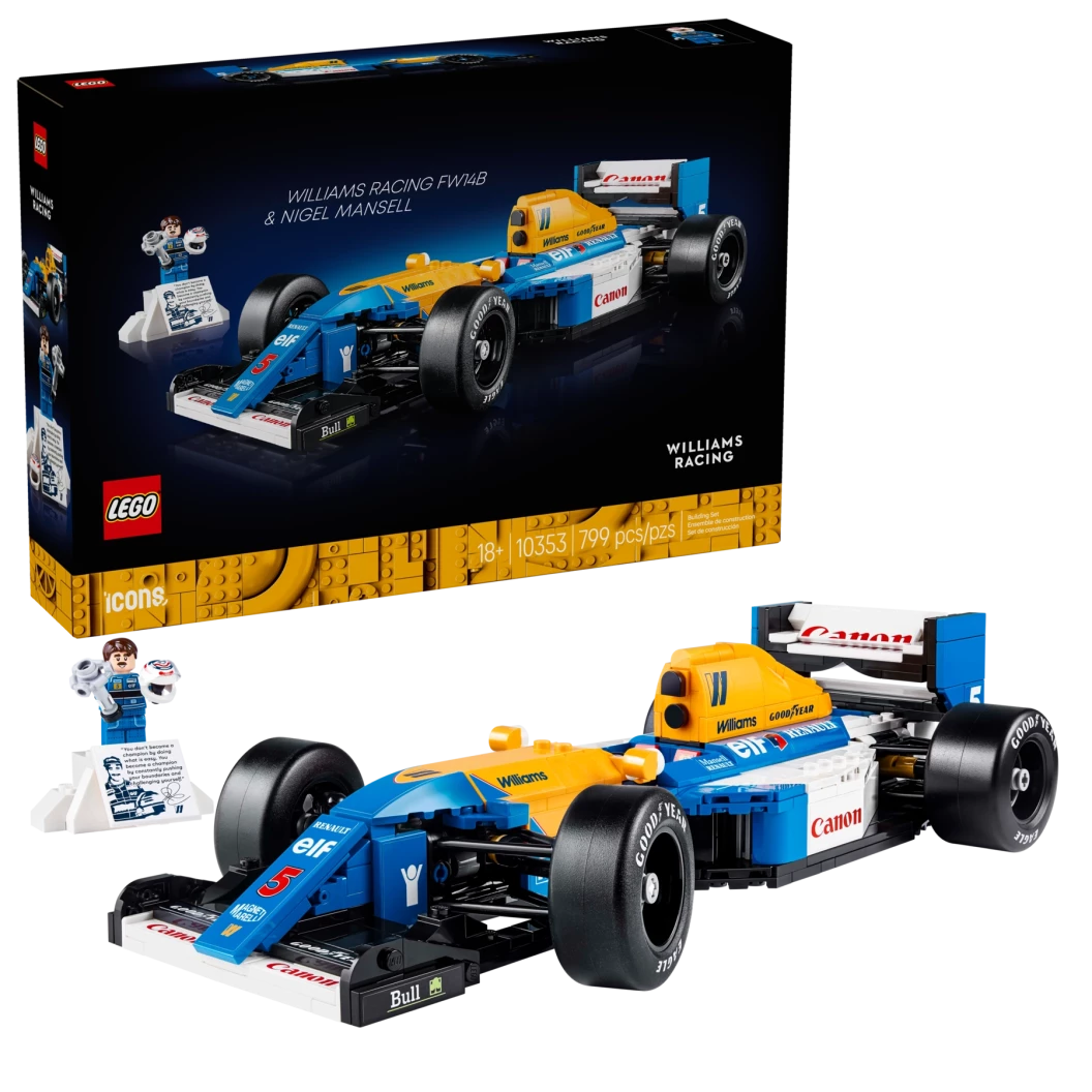 Williams Racing FW14B en Nigel Mansell