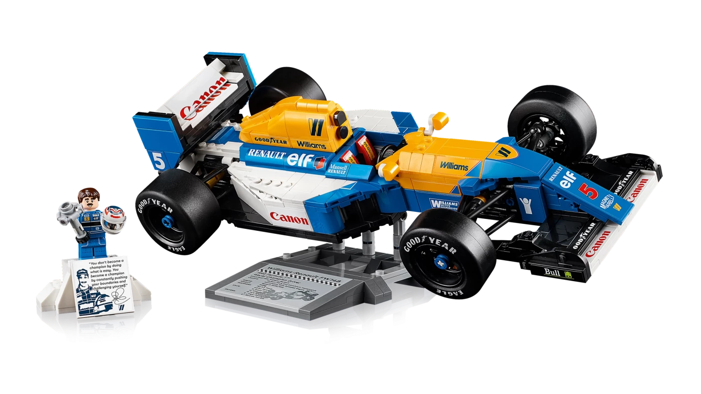 Williams Racing FW14B en Nigel Mansell