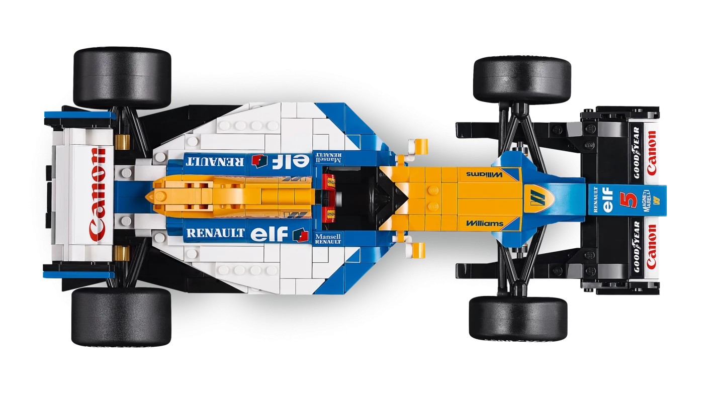 Williams Racing FW14B en Nigel Mansell