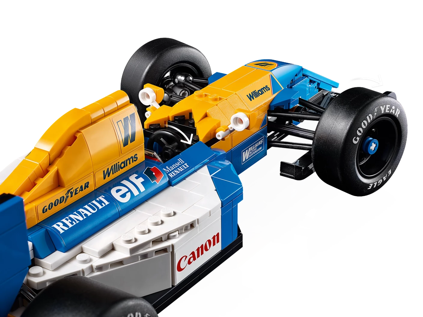 Williams Racing FW14B en Nigel Mansell