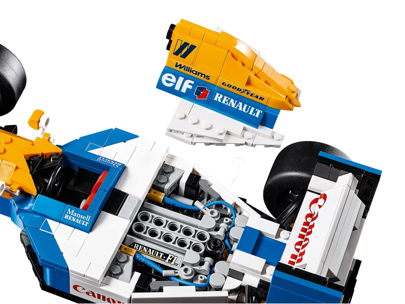 Williams Racing FW14B en Nigel Mansell