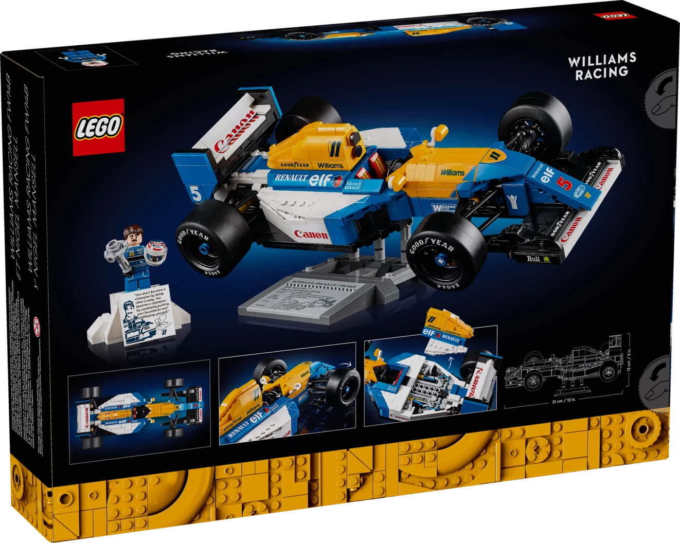Williams Racing FW14B en Nigel Mansell