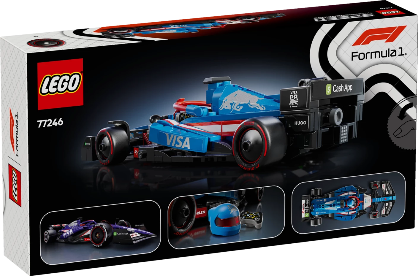 Visa Cash App RB VCARB 01 F1® racewagen