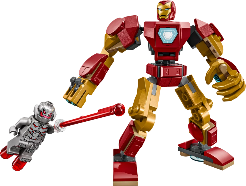 Iron Man mecha vs. Ultron