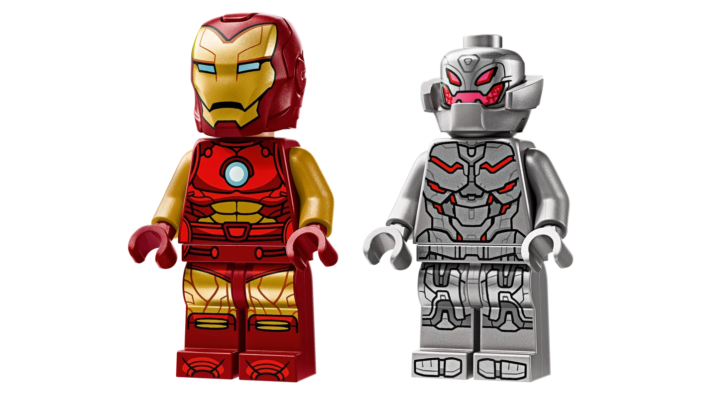 Iron Man mecha vs. Ultron