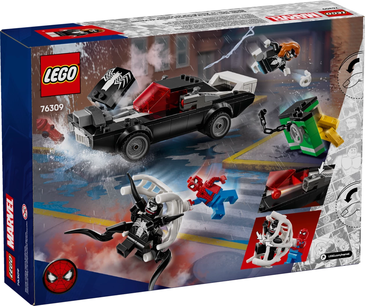Spider-Man vs. Venoms klassieke auto