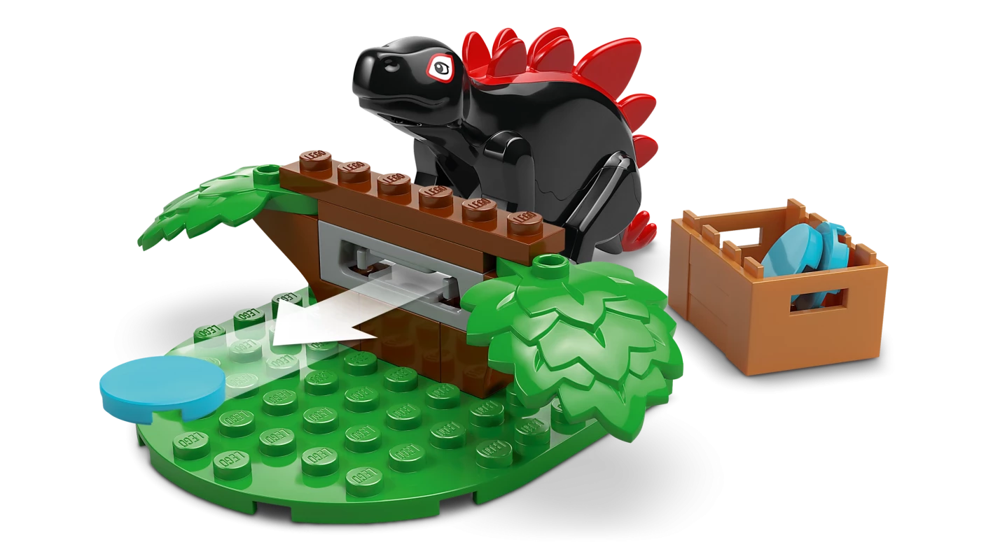 Spidey en Gobby's raptorstrijd bij de boomhut
