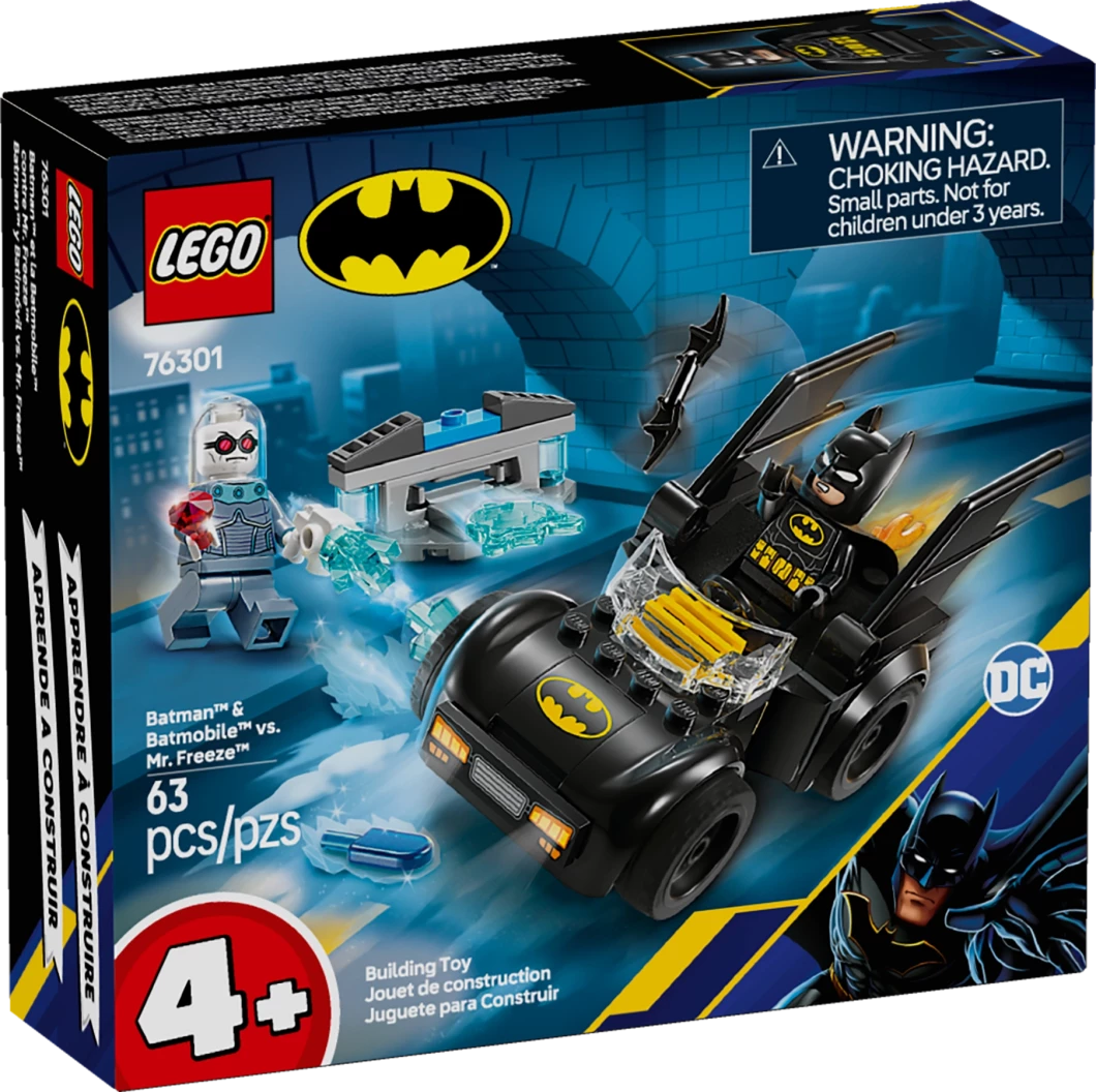 Batman™ en Batmobile™ vs. Mr. Freeze™