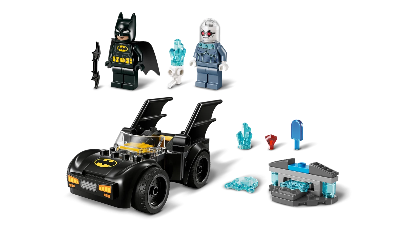 Batman™ en Batmobile™ vs. Mr. Freeze™