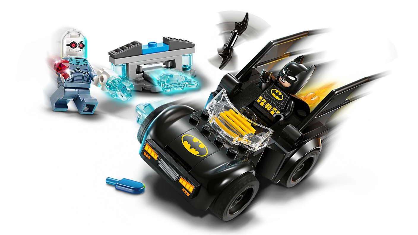 Batman™ en Batmobile™ vs. Mr. Freeze™