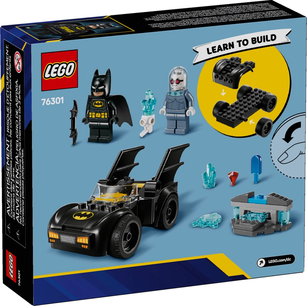 Batman™ en Batmobile™ vs. Mr. Freeze™