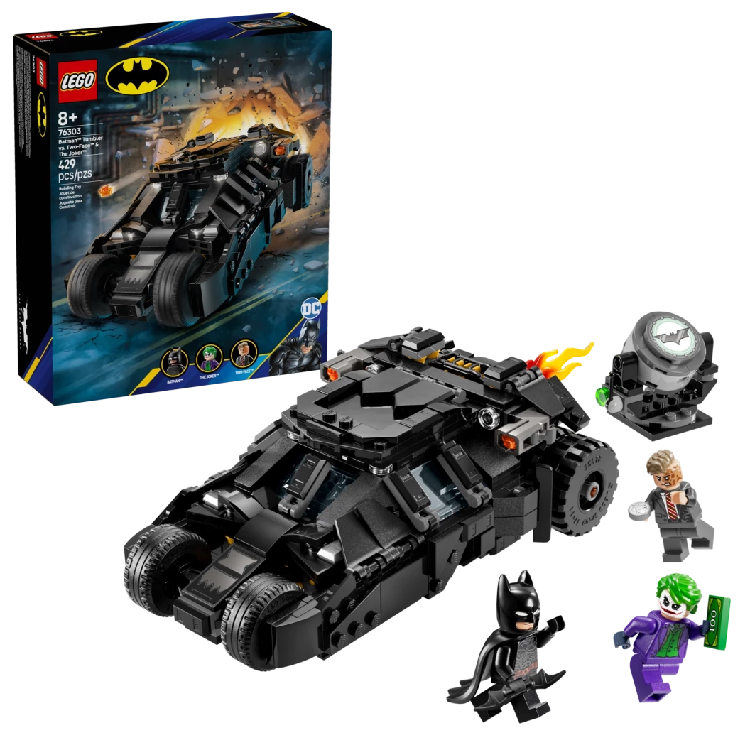 Batman™ Tumbler vs. Two-Face™ en The Joker™