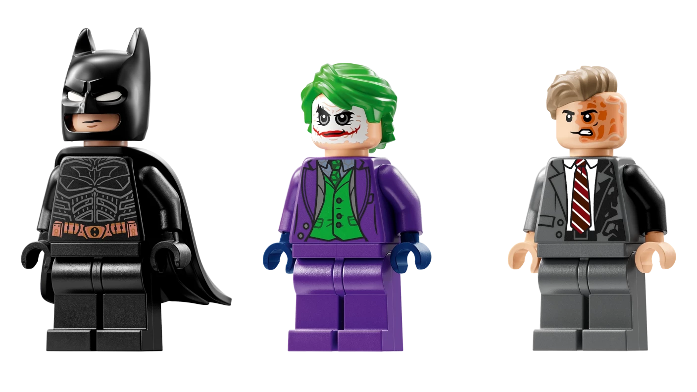 Batman™ Tumbler vs. Two-Face™ en The Joker™