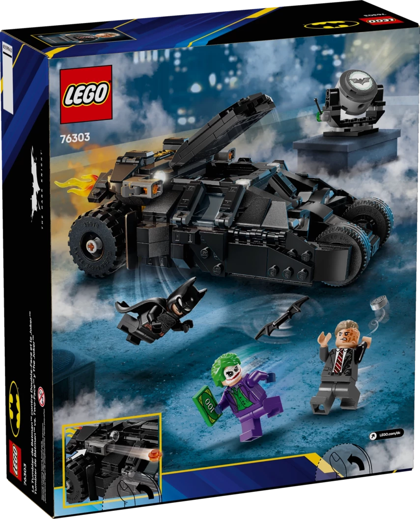 Batman™ Tumbler vs. Two-Face™ en The Joker™