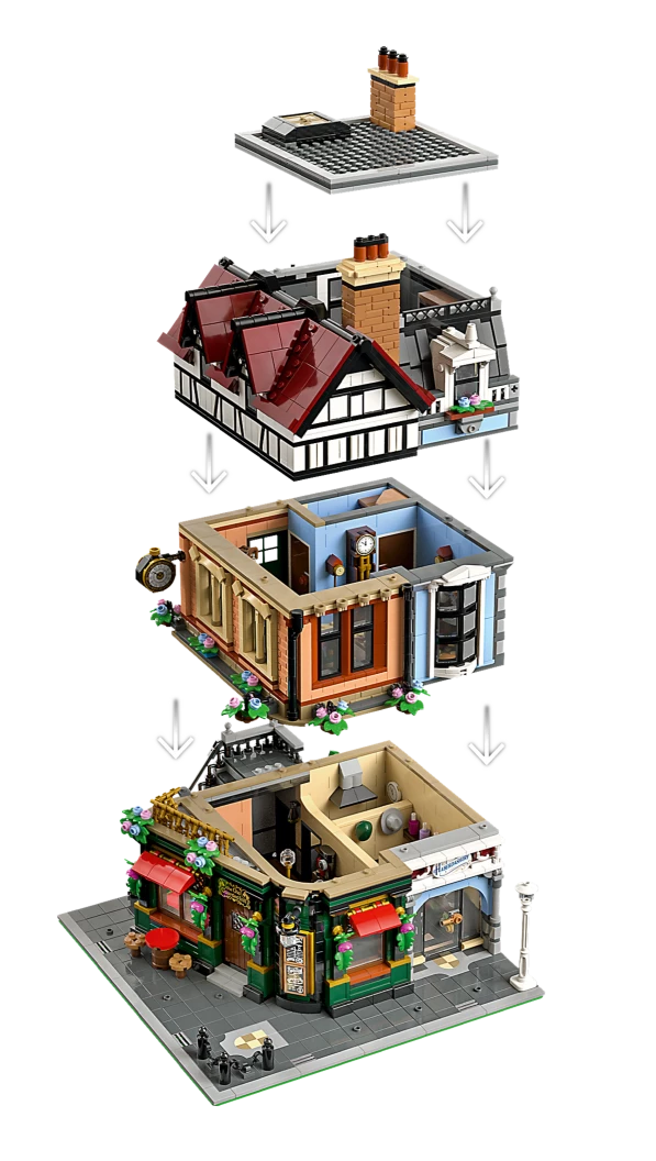 Hoekpand in tudorstijl