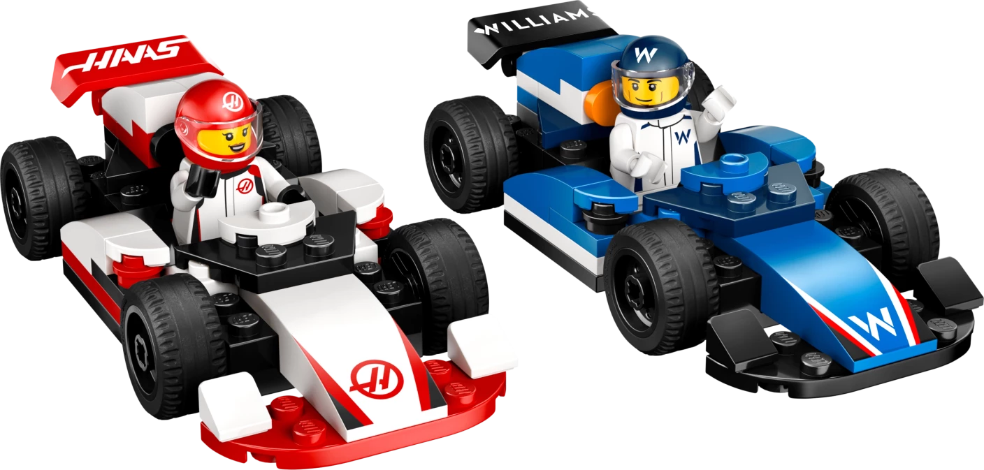 F1® Williams Racing en Haas F1® racewagens