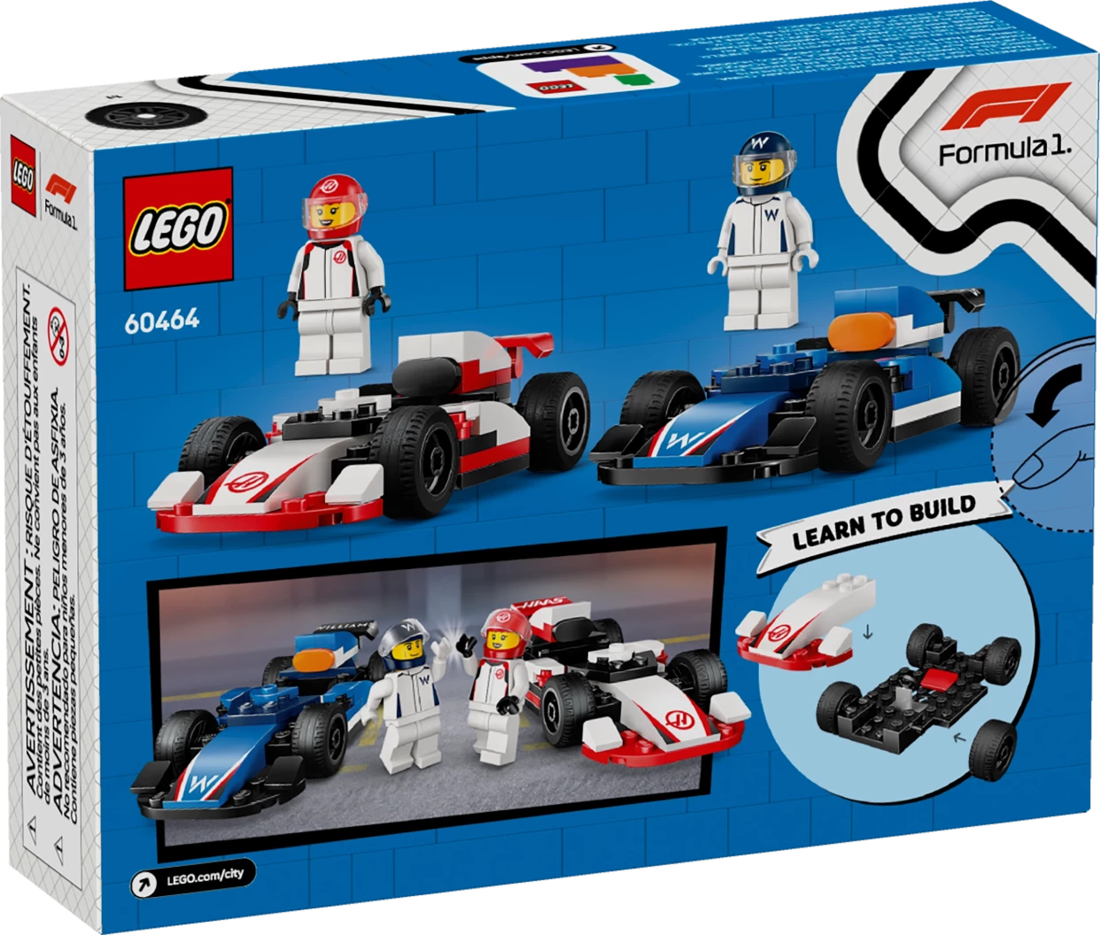 F1® Williams Racing en Haas F1® racewagens