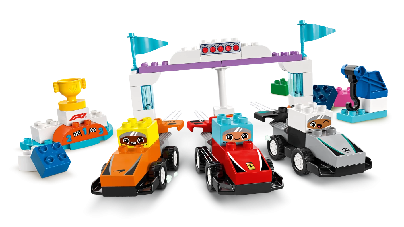 F1® team racewagens en coureurs