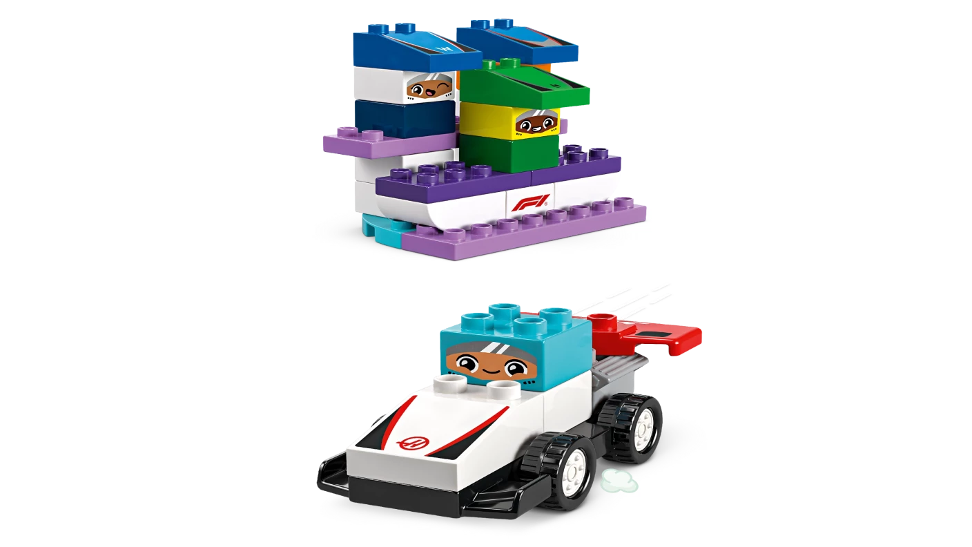 F1® team racewagens en coureurs