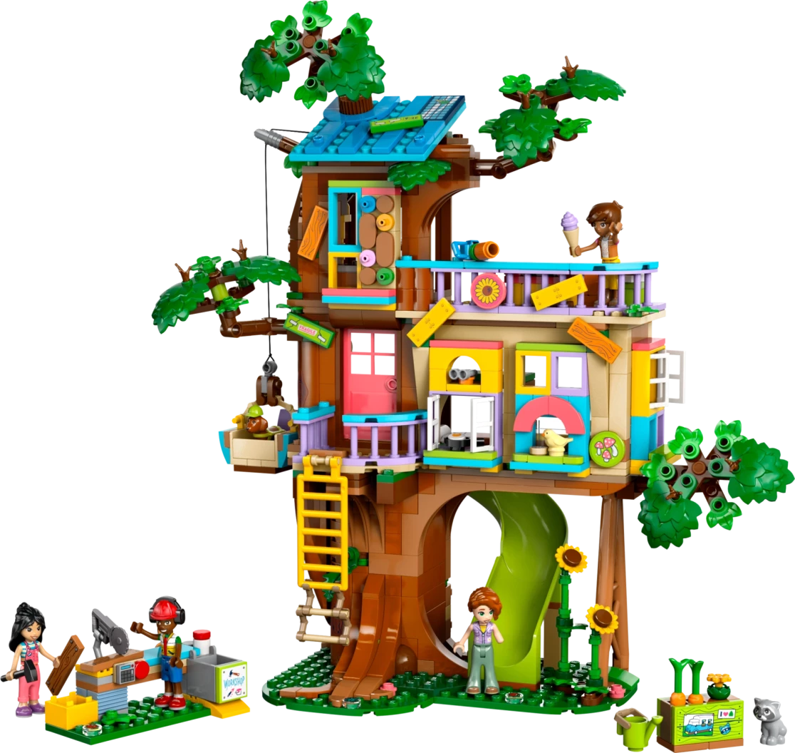 Boomhut voor de vrienden