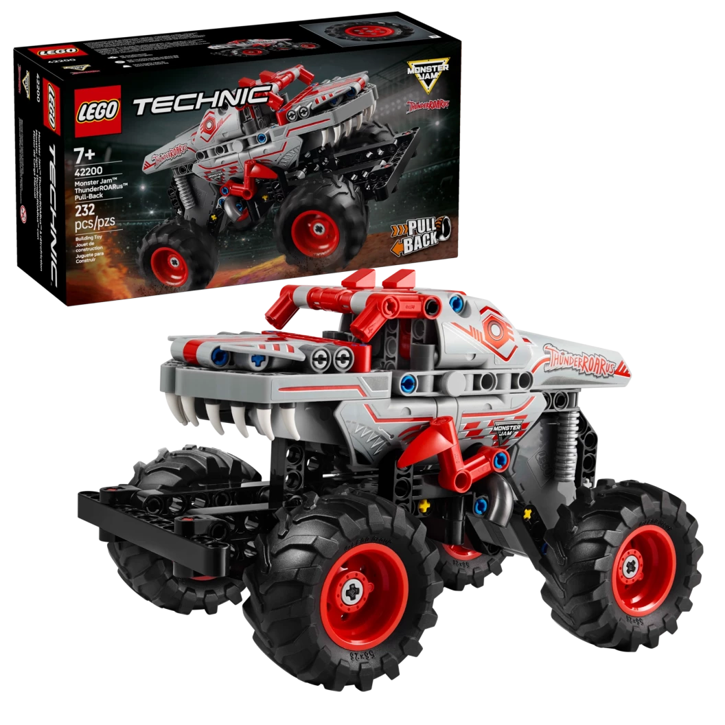 Monster Jam™ ThunderROARus™ pull-back