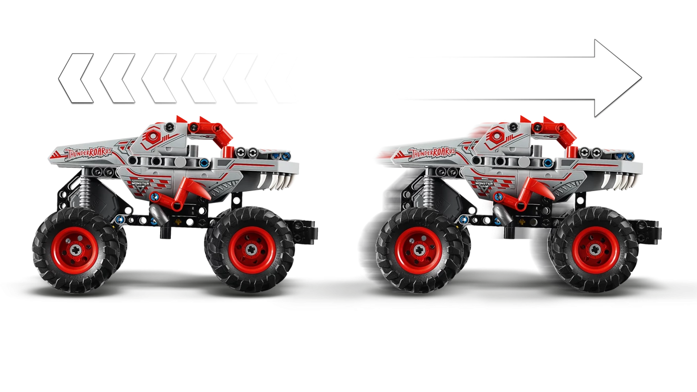 Monster Jam™ ThunderROARus™ pull-back