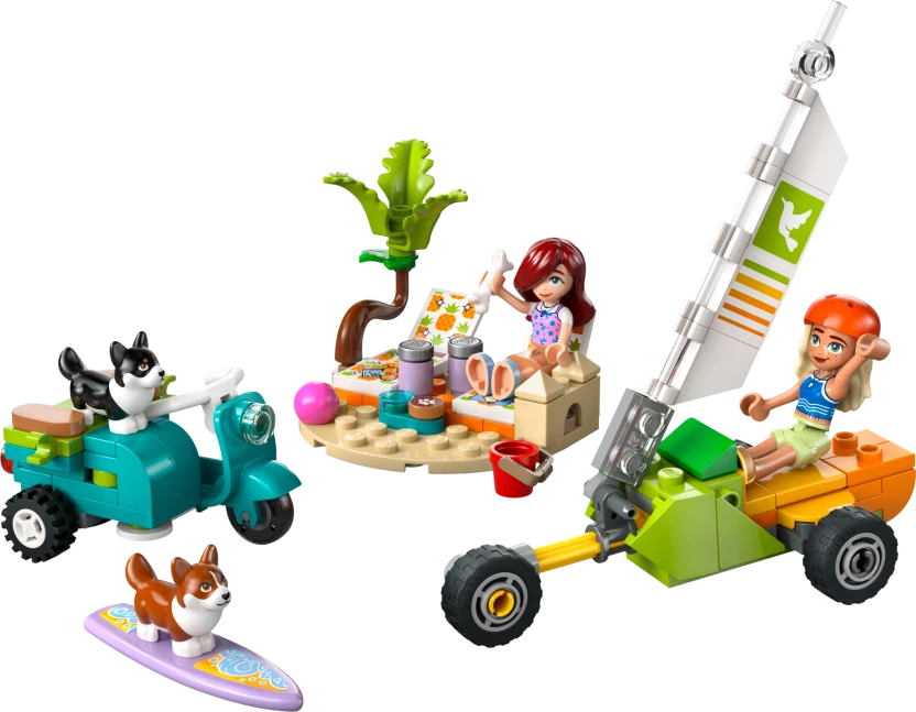 Surf- en scooterplezier met de honden