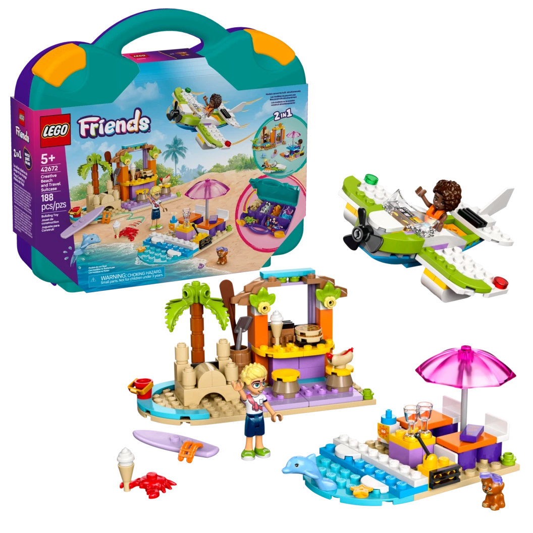 Creatieve strandkoffer