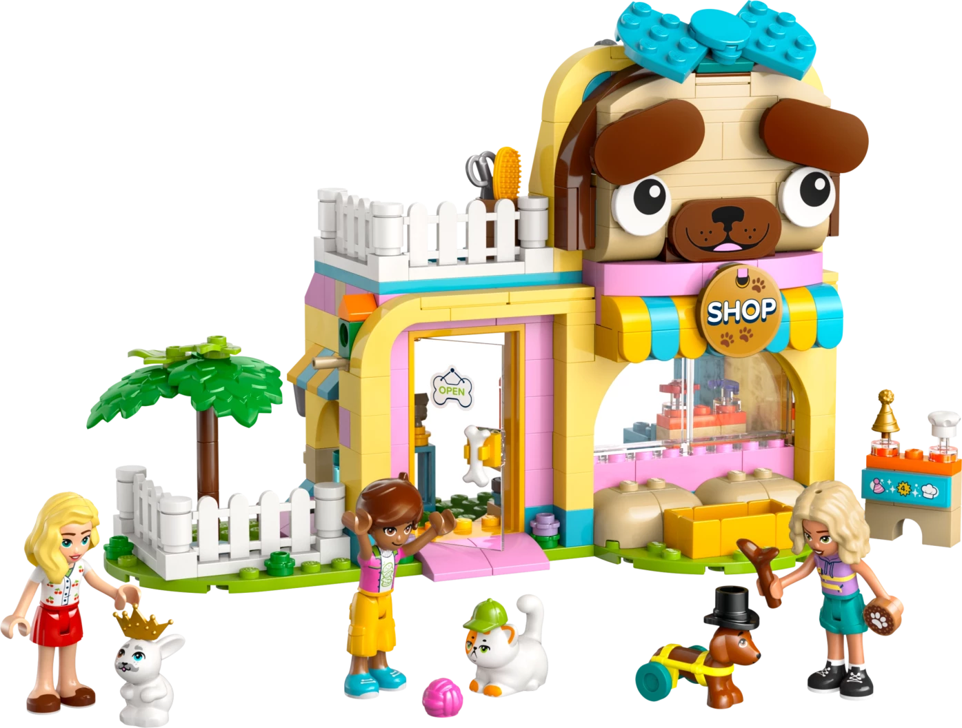 Winkel met dierenaccessoires