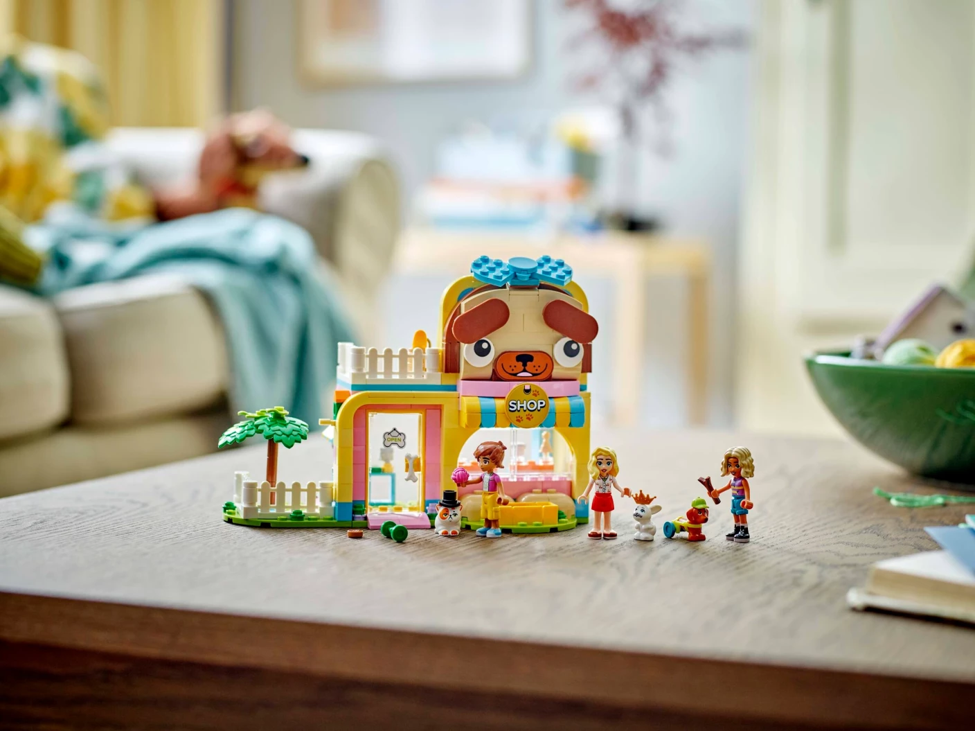 Winkel met dierenaccessoires