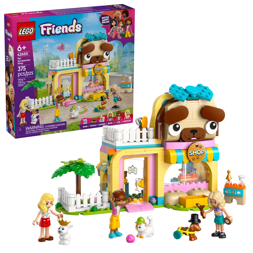 Winkel met dierenaccessoires