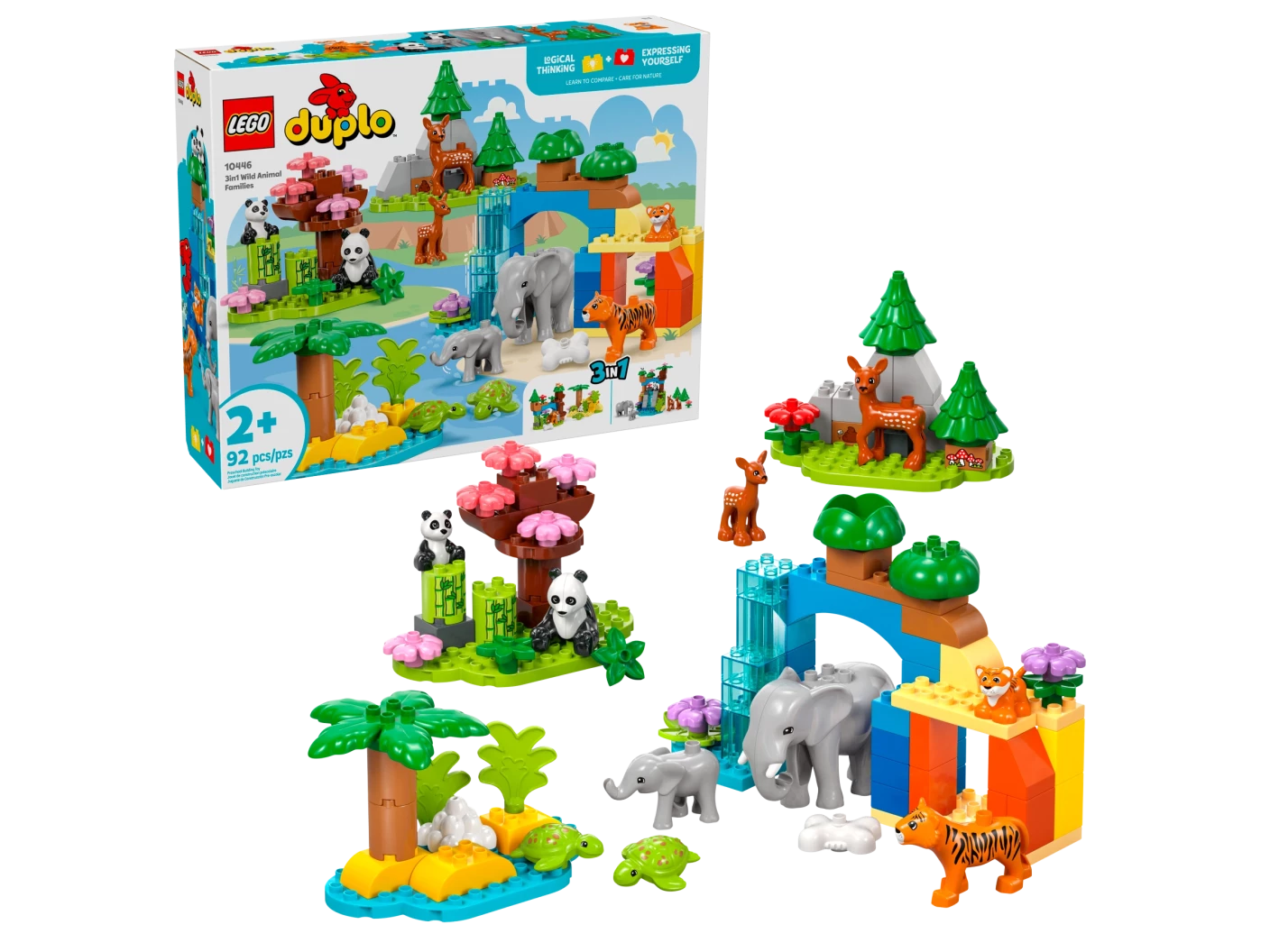 3-in-1 families van wilde dieren