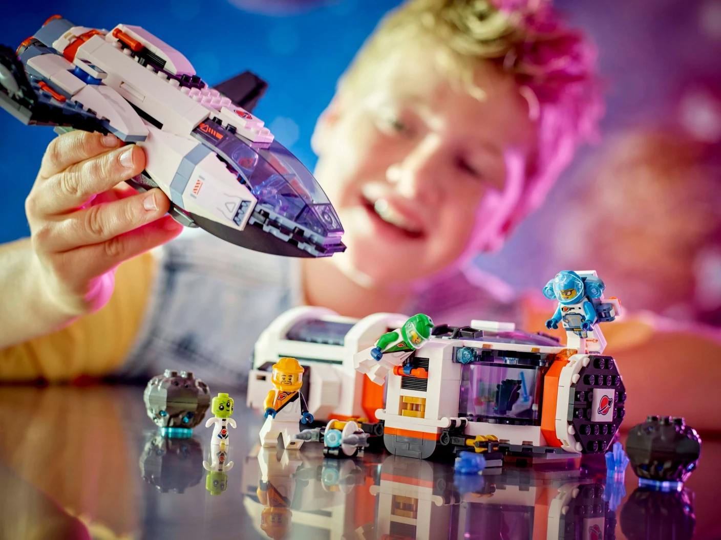 Modulair galactisch ruimteschip