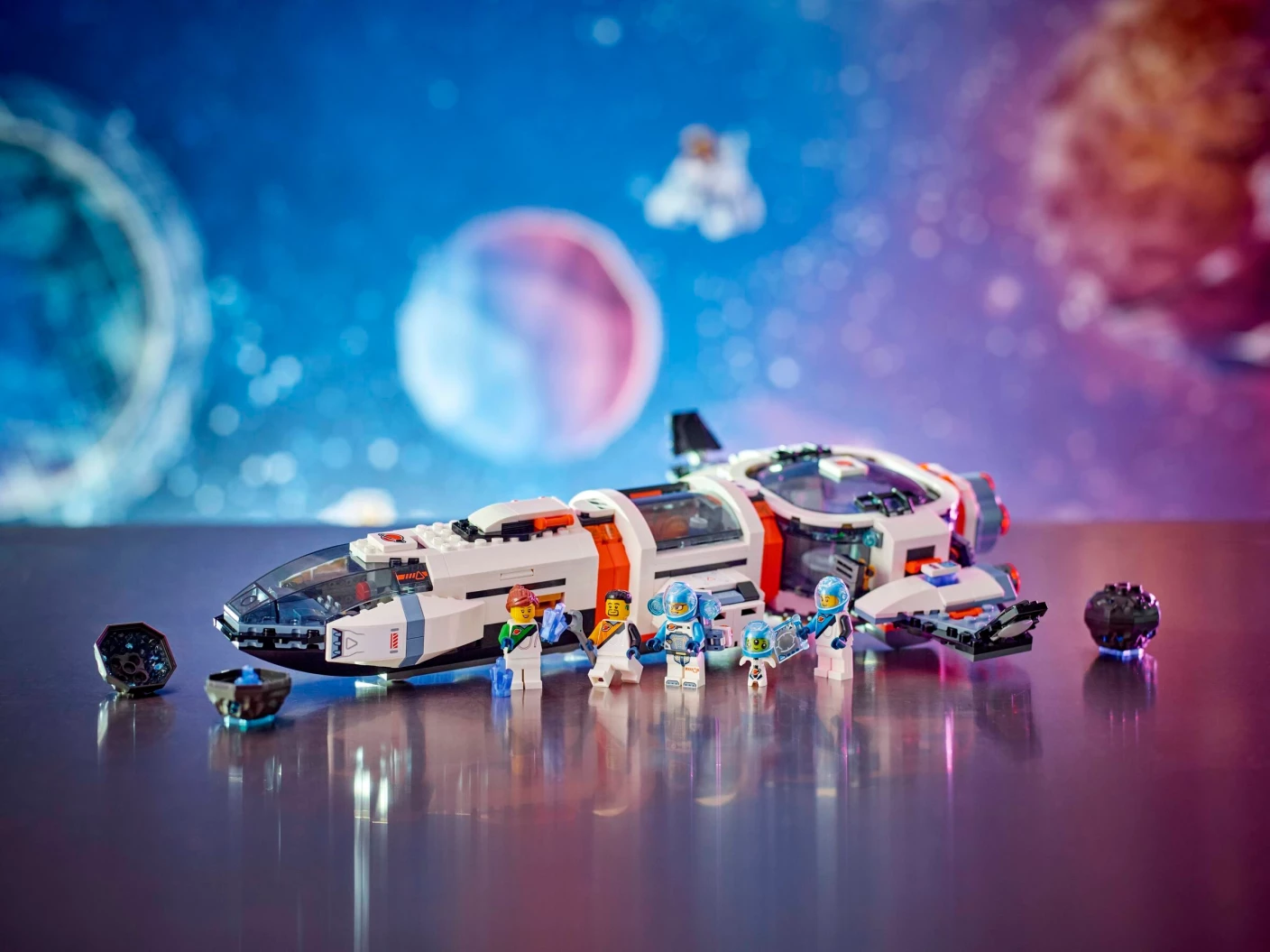 Modulair galactisch ruimteschip