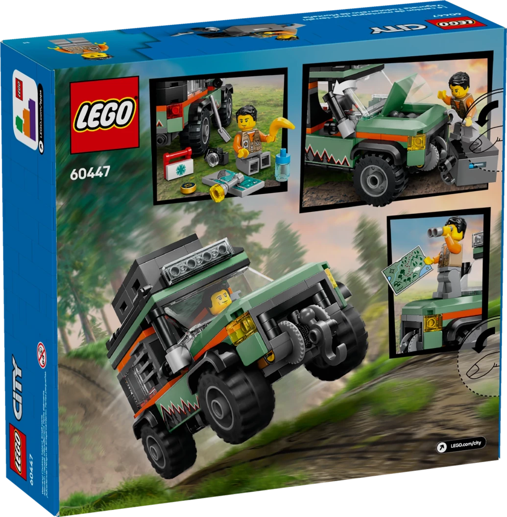 4x4 terreinwagen voor in de bergen