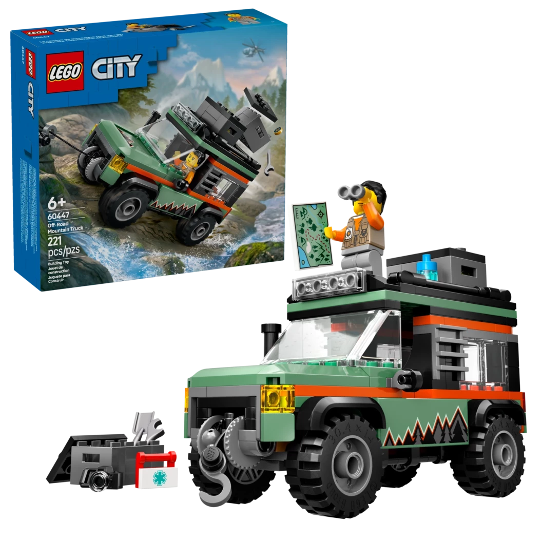 4x4 terreinwagen voor in de bergen