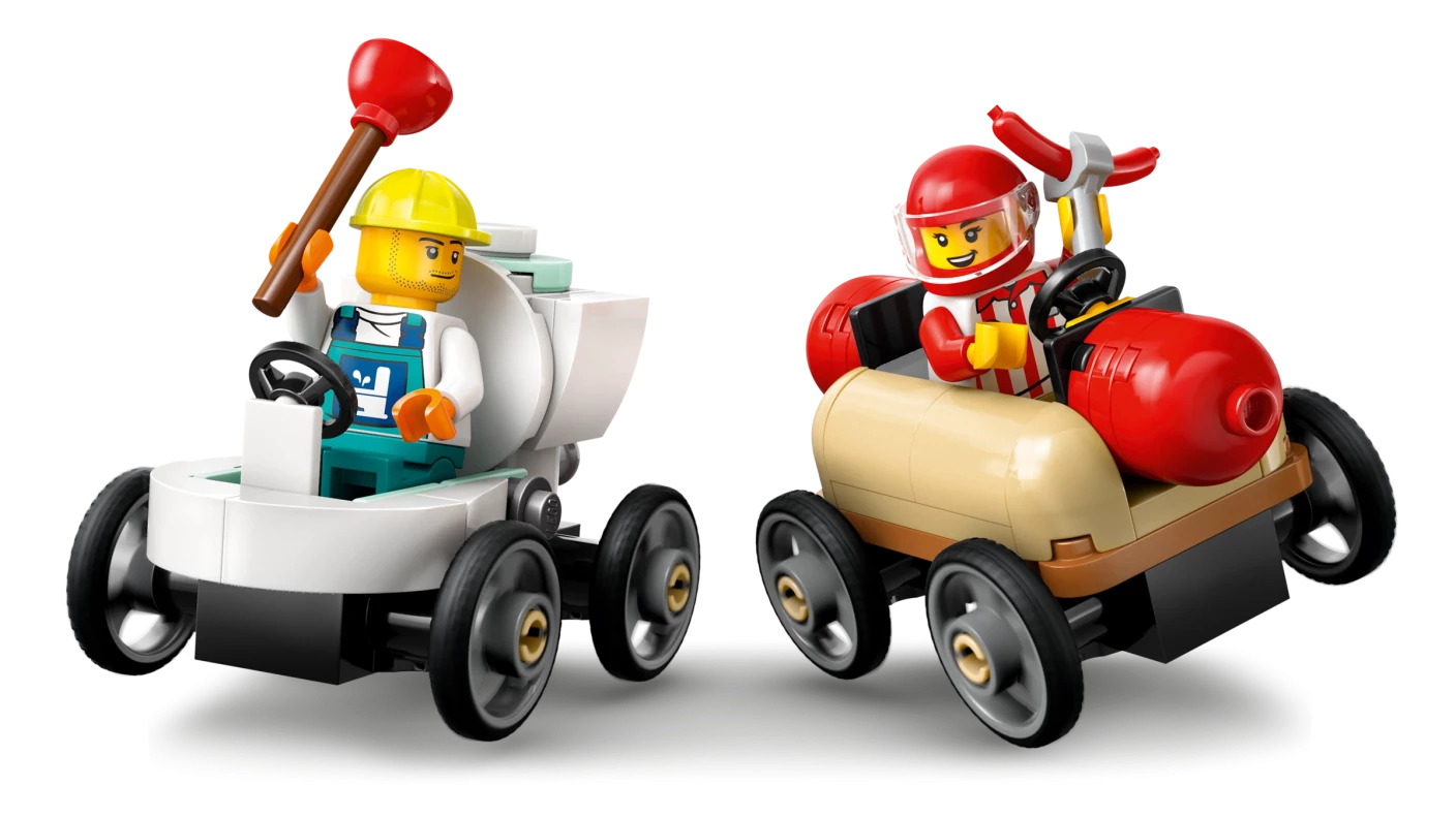 Snelle schans voor raceauto's