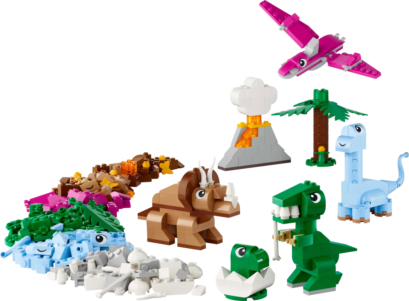 Creatieve dinosaurussen