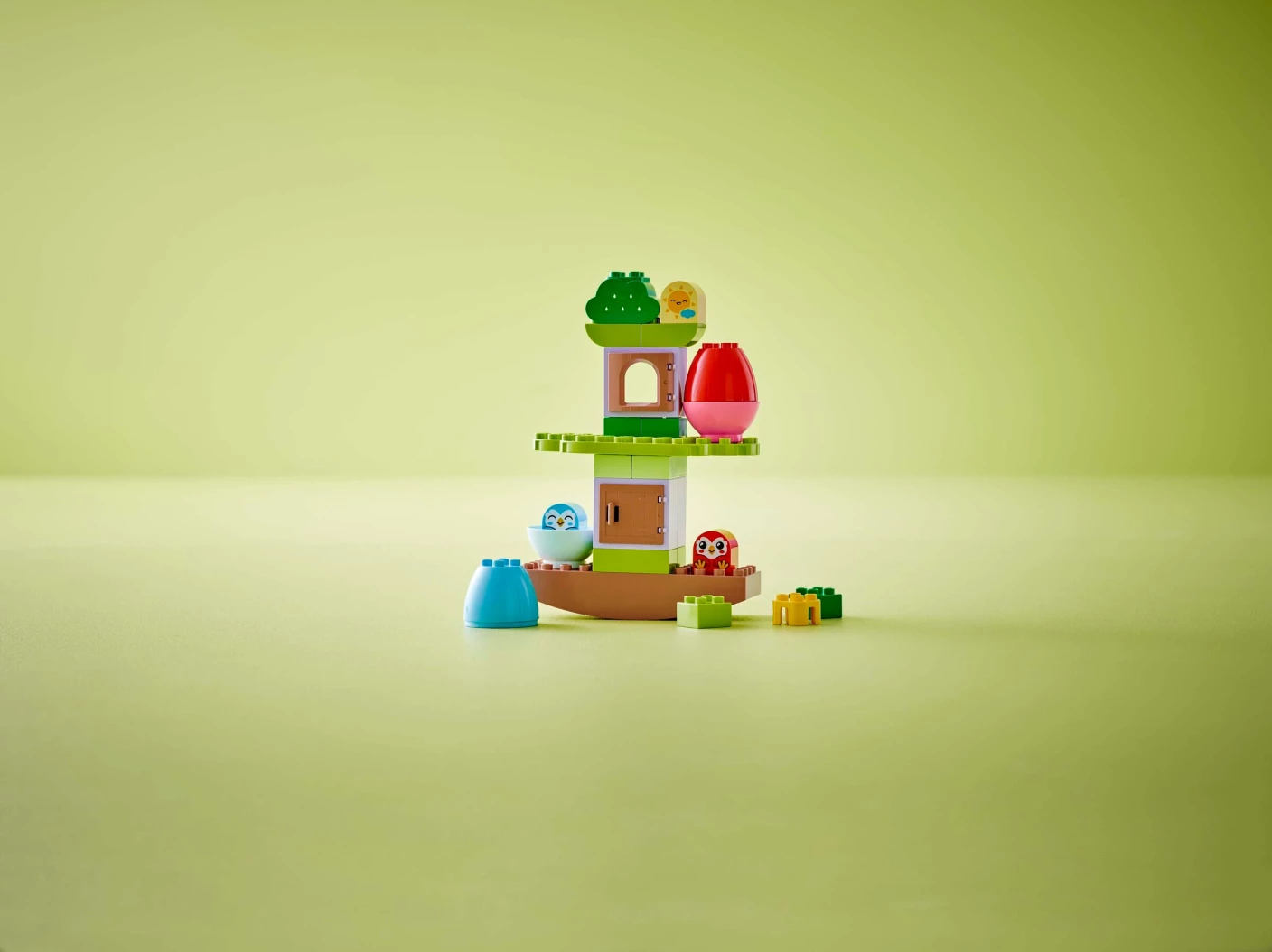 Balanceer- en stapelboom