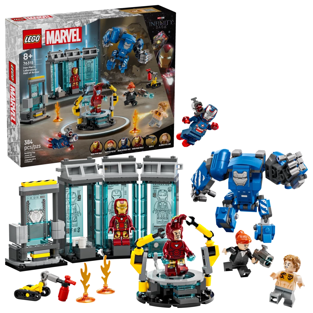 Iron Mans laboratorium: harnasruimte