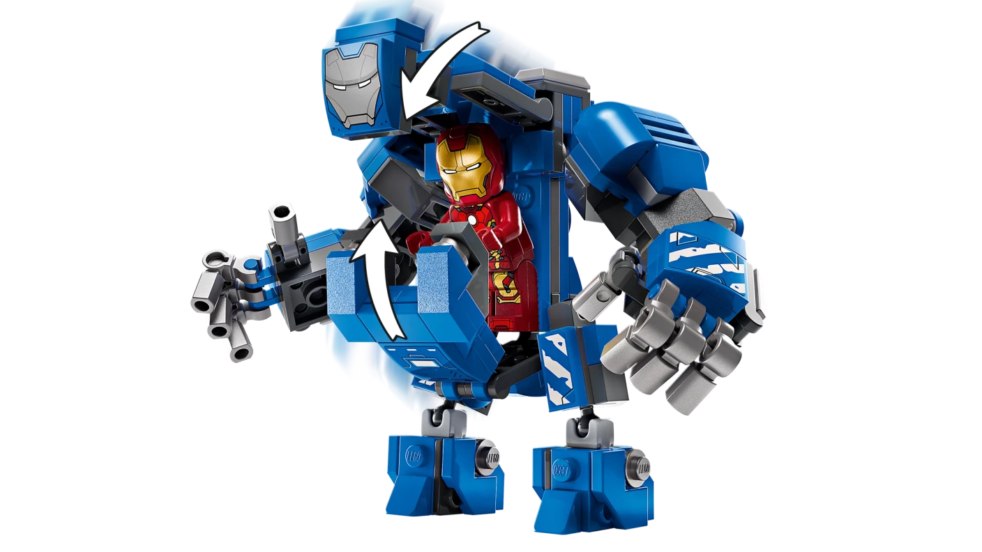 Iron Mans laboratorium: harnasruimte