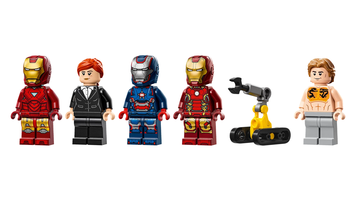 Iron Mans laboratorium: harnasruimte