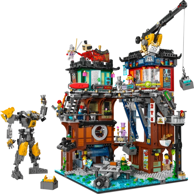 NINJAGO City werkplaatsen