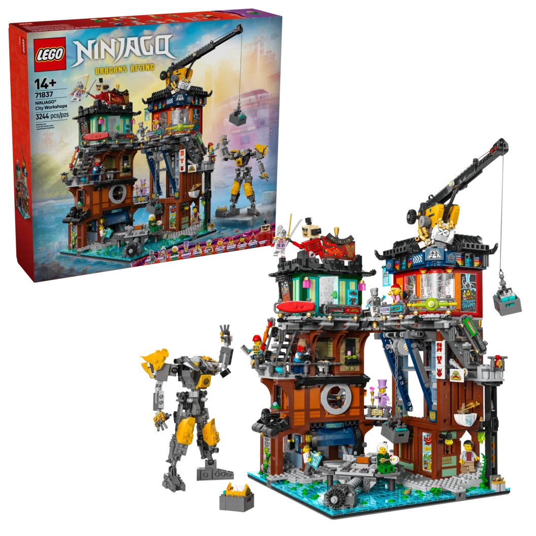 NINJAGO® City werkplaatsen