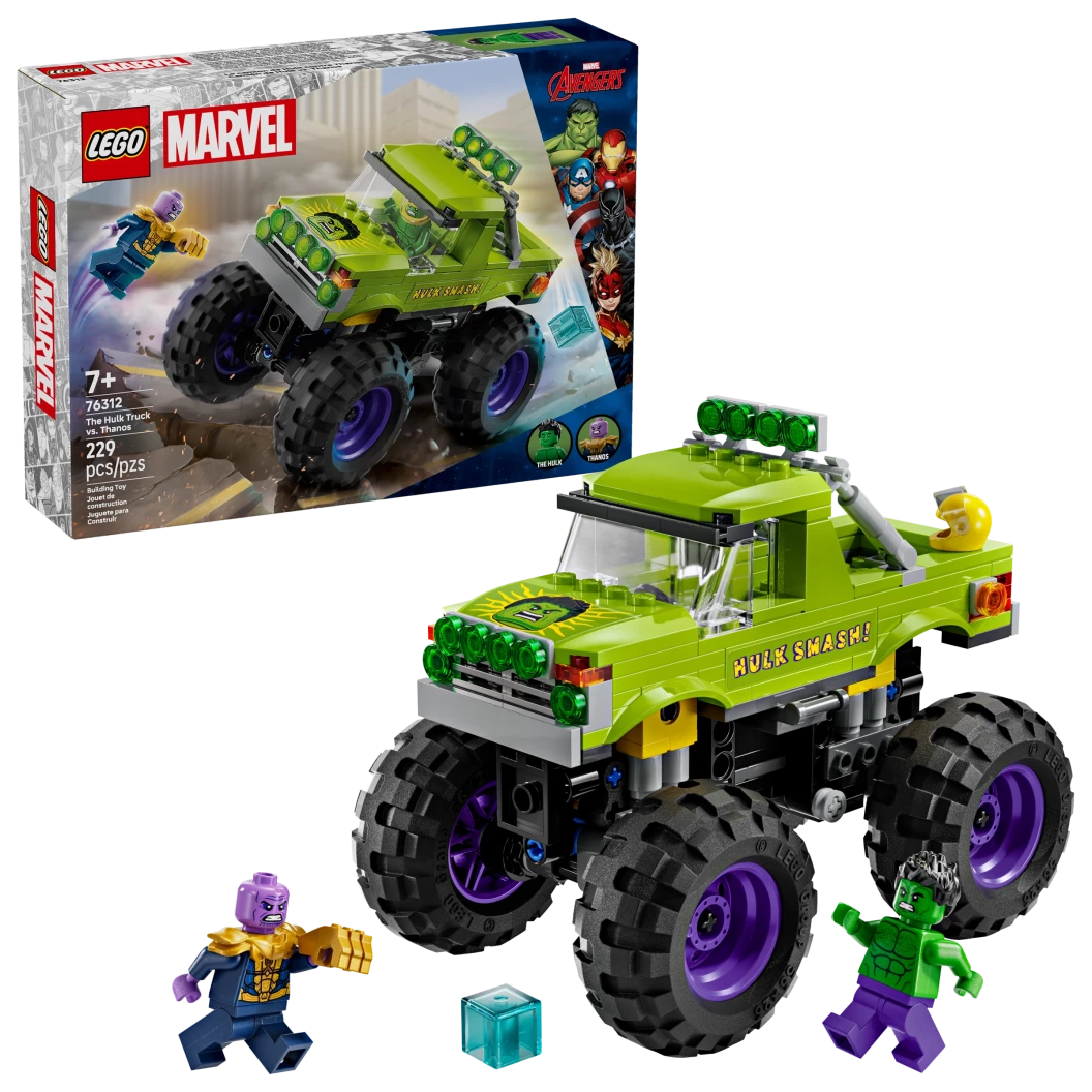 De Hulk truck vs. Thanos