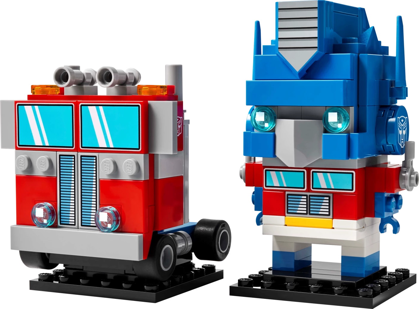 Optimus Prime robot en voertuig