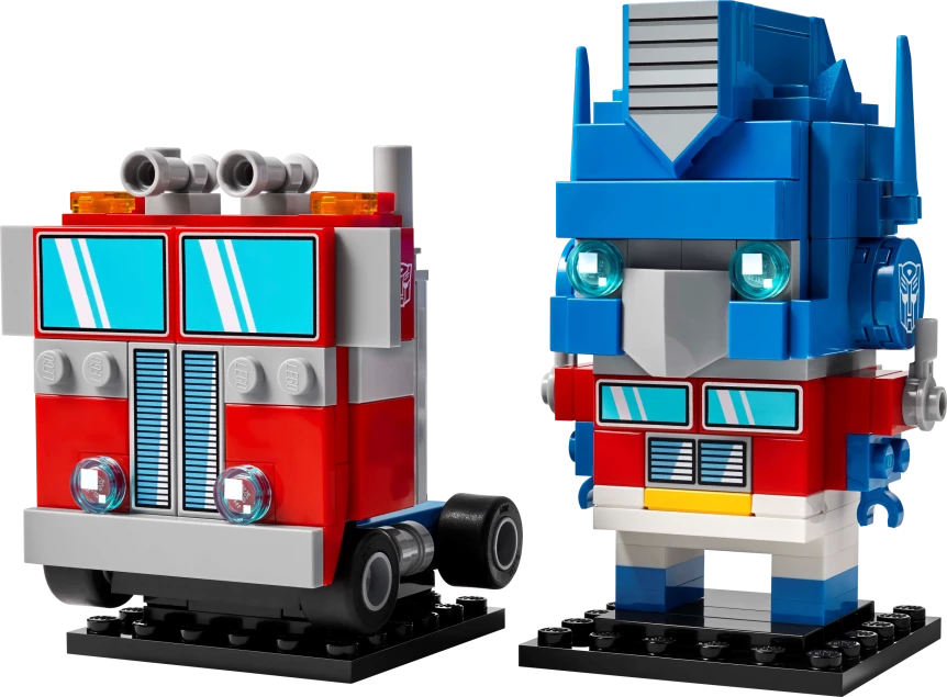 Optimus Prime robot en voertuig