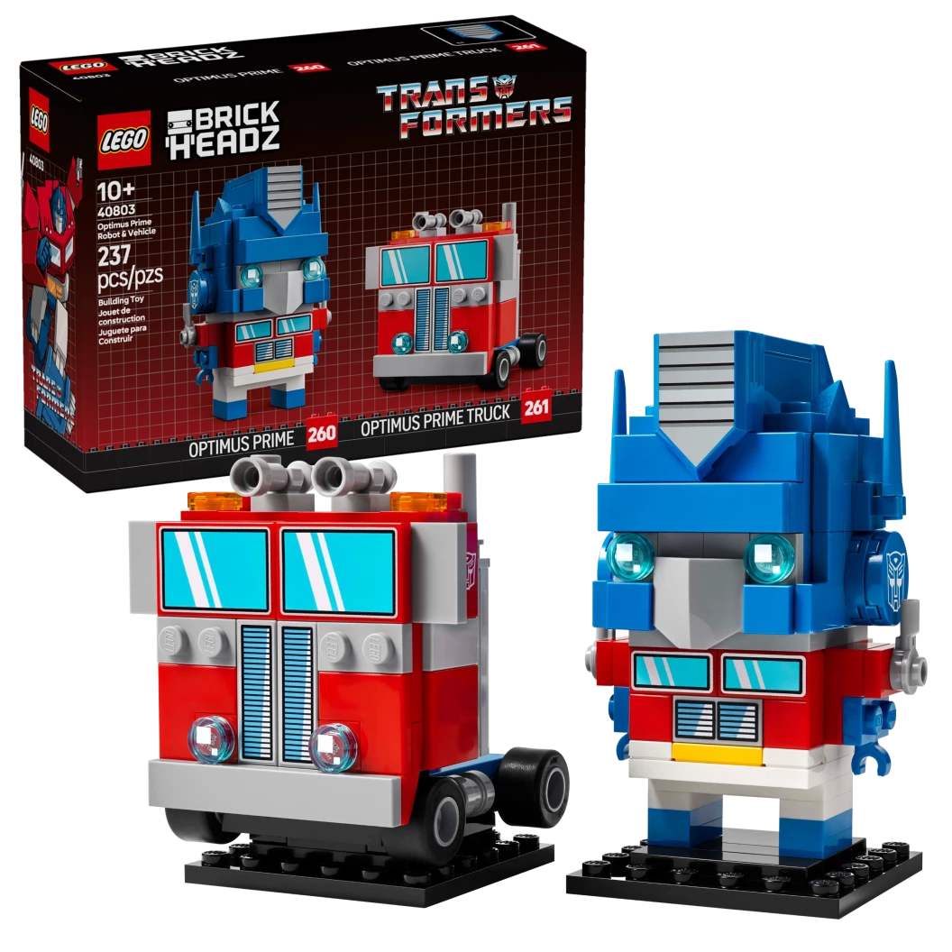 Optimus Prime robot en voertuig