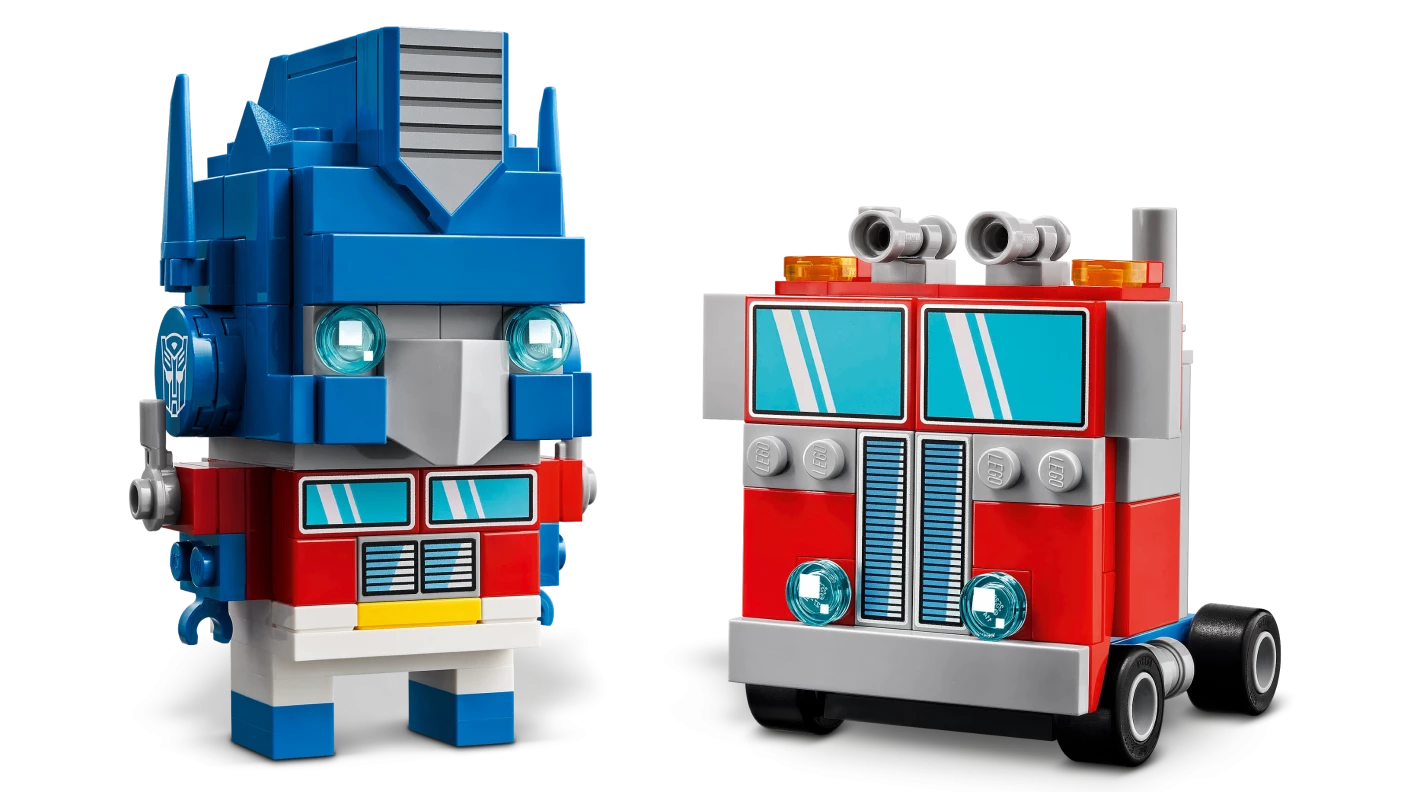 Optimus Prime robot en voertuig